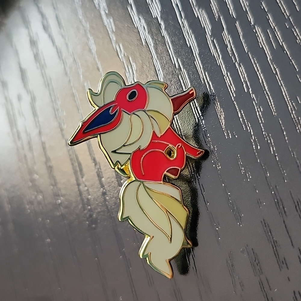 Pokemon Flareon Enamel Pin